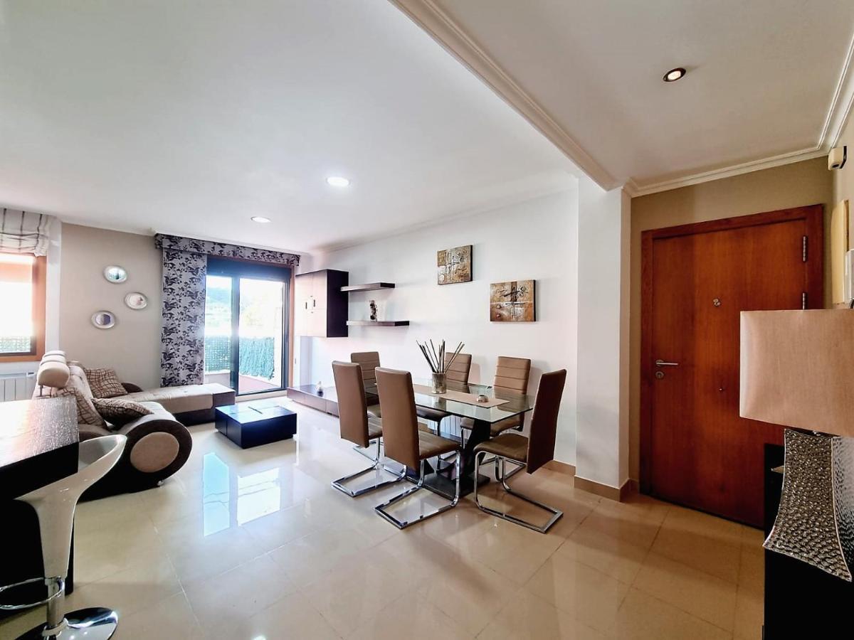 Apartamento Con Terraza Y Piscina Ribeira Eksteriør bilde