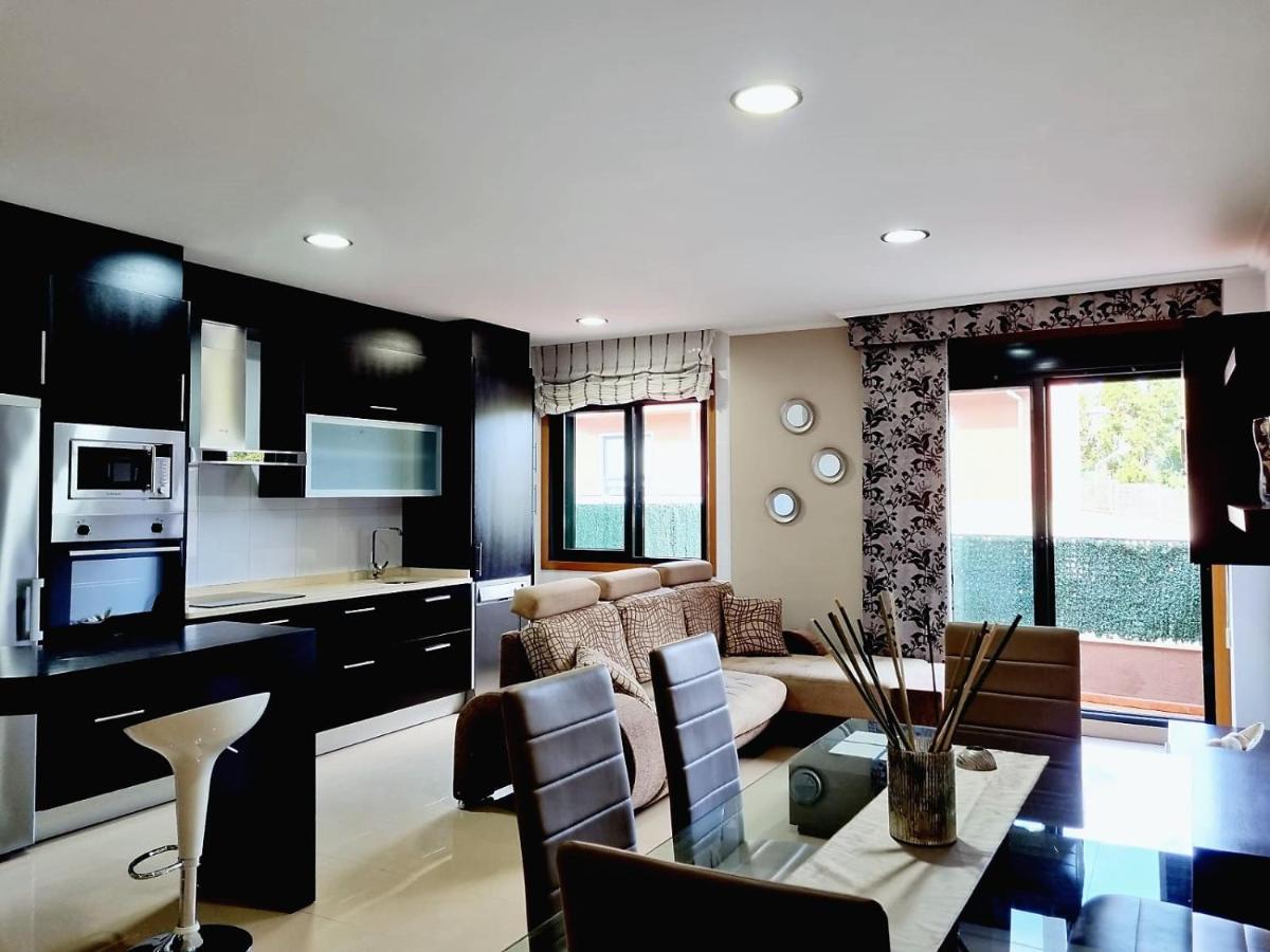 Apartamento Con Terraza Y Piscina Ribeira Eksteriør bilde